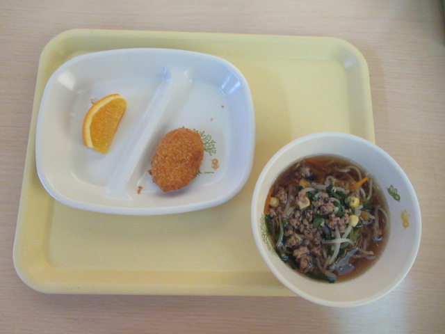 今日の給食献立