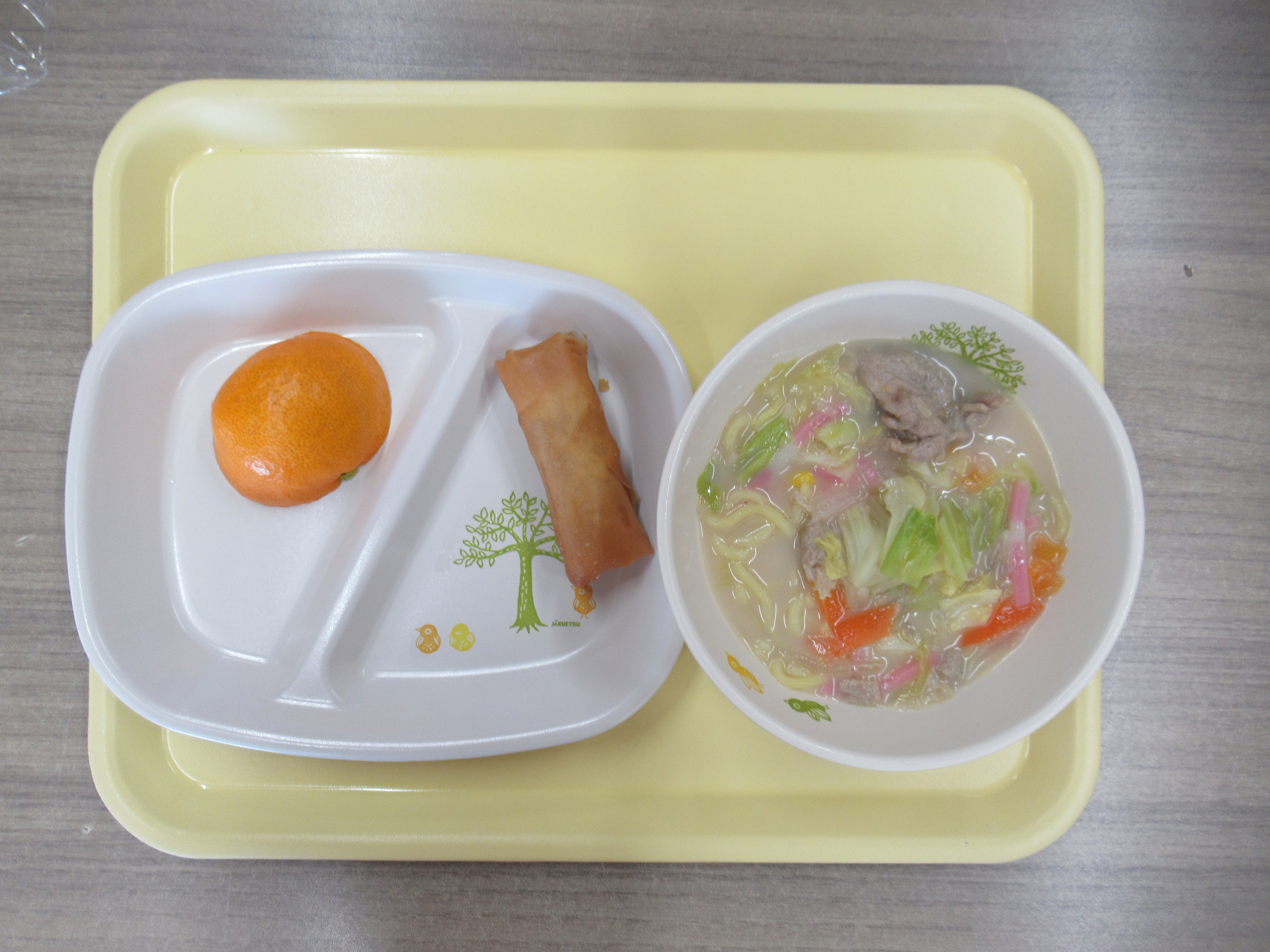 今日の給食献立