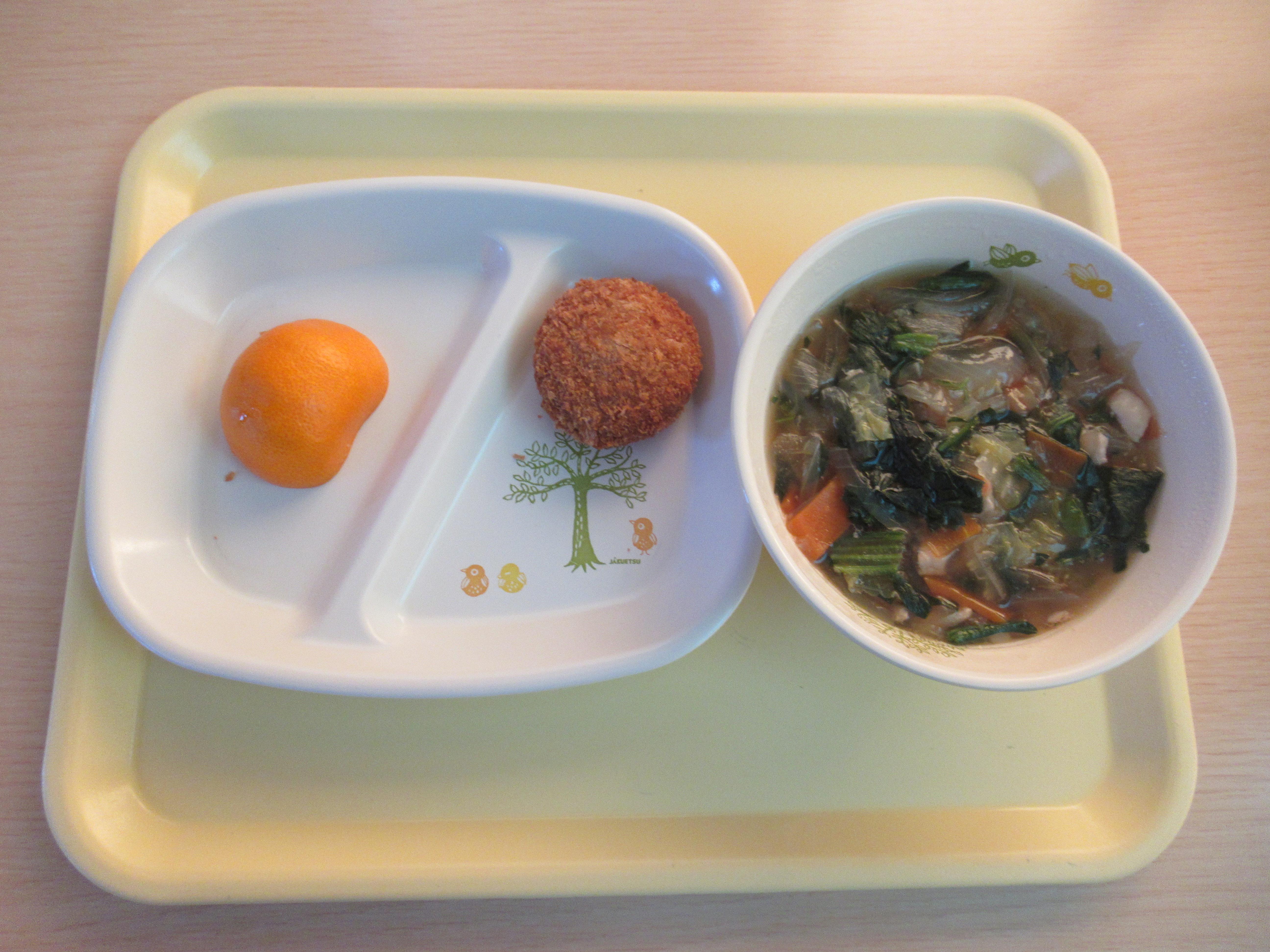 今日の給食献立