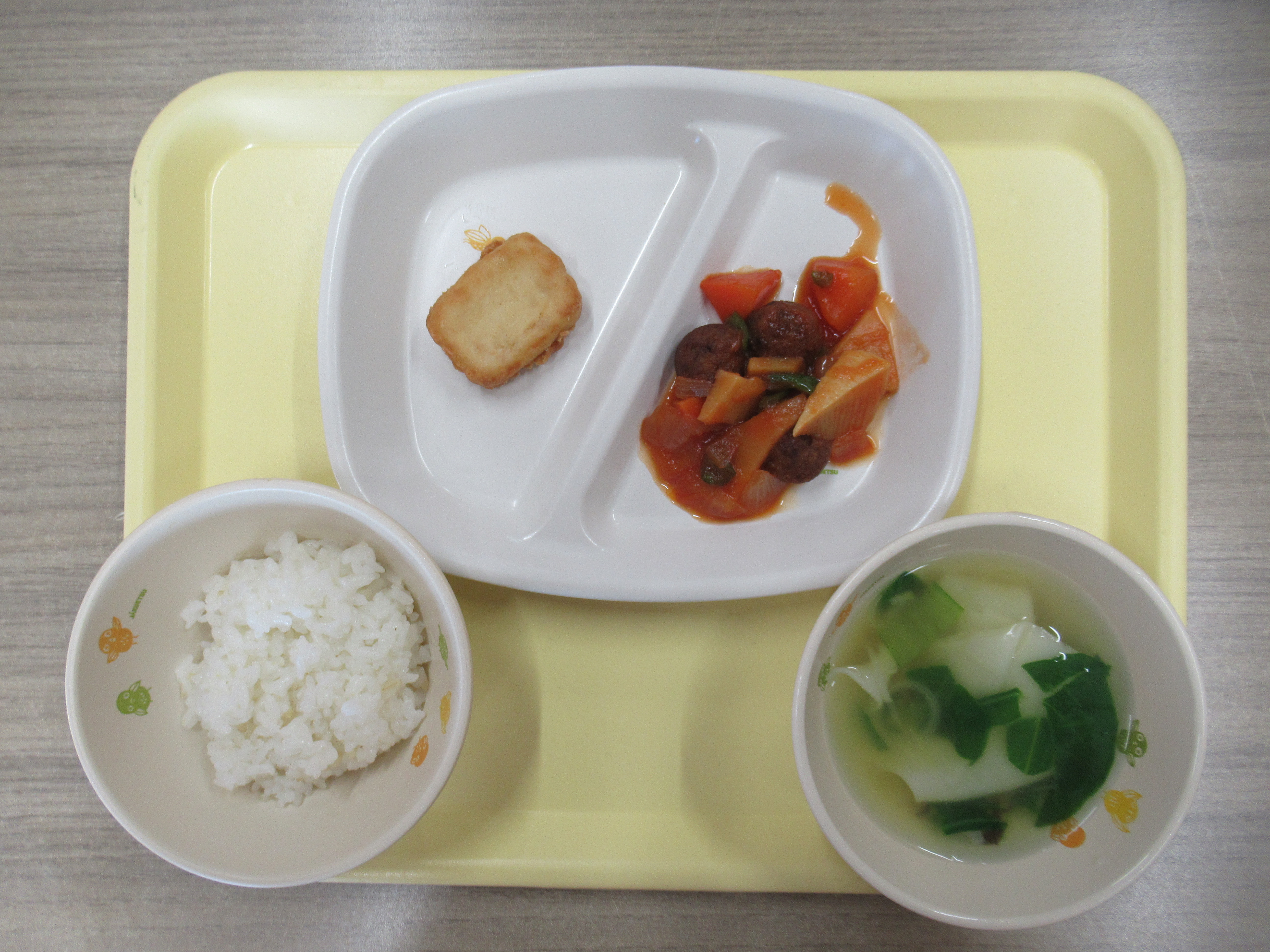 今日の給食献立 今日の給食献立