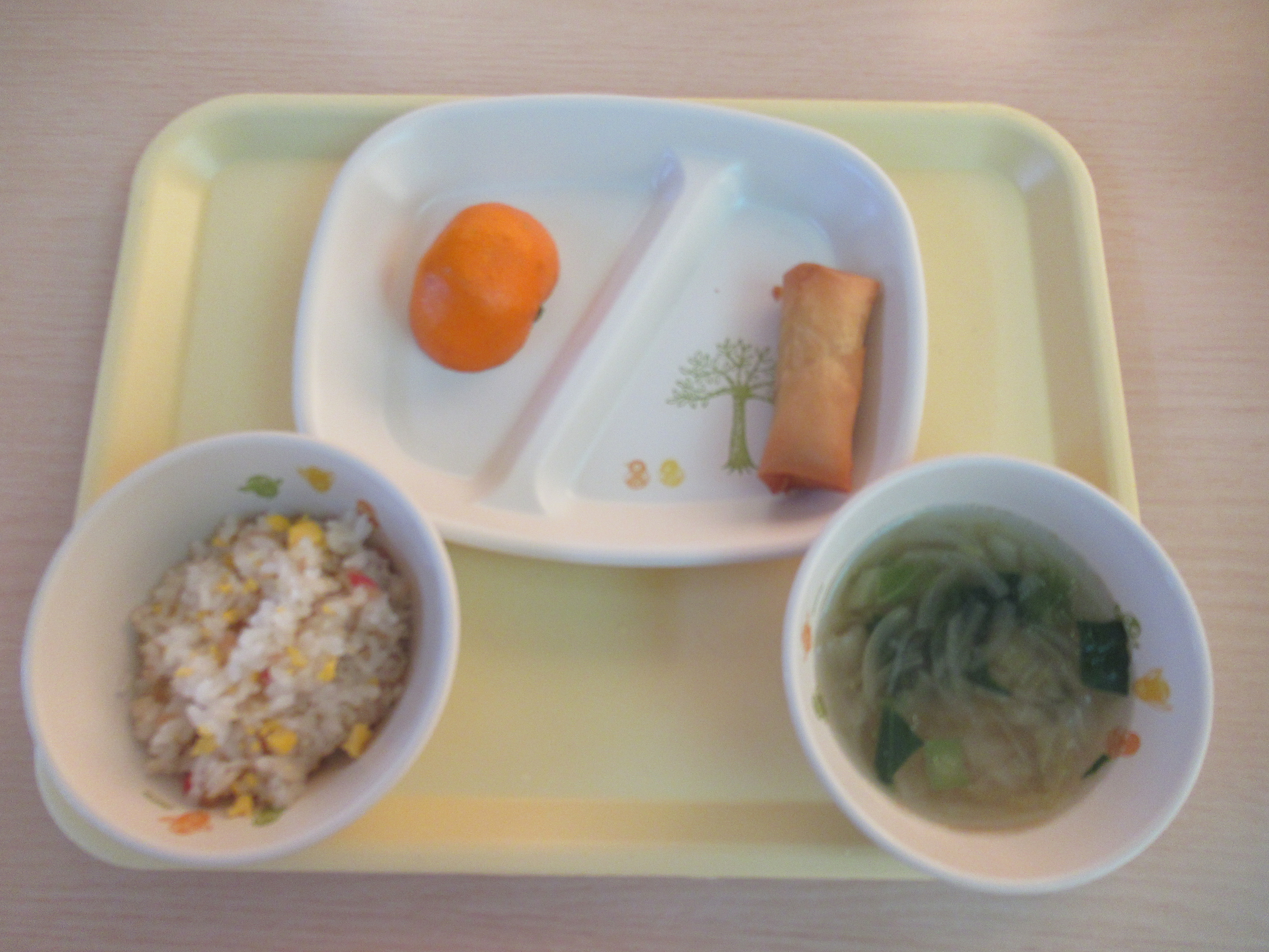 今日の給食献立