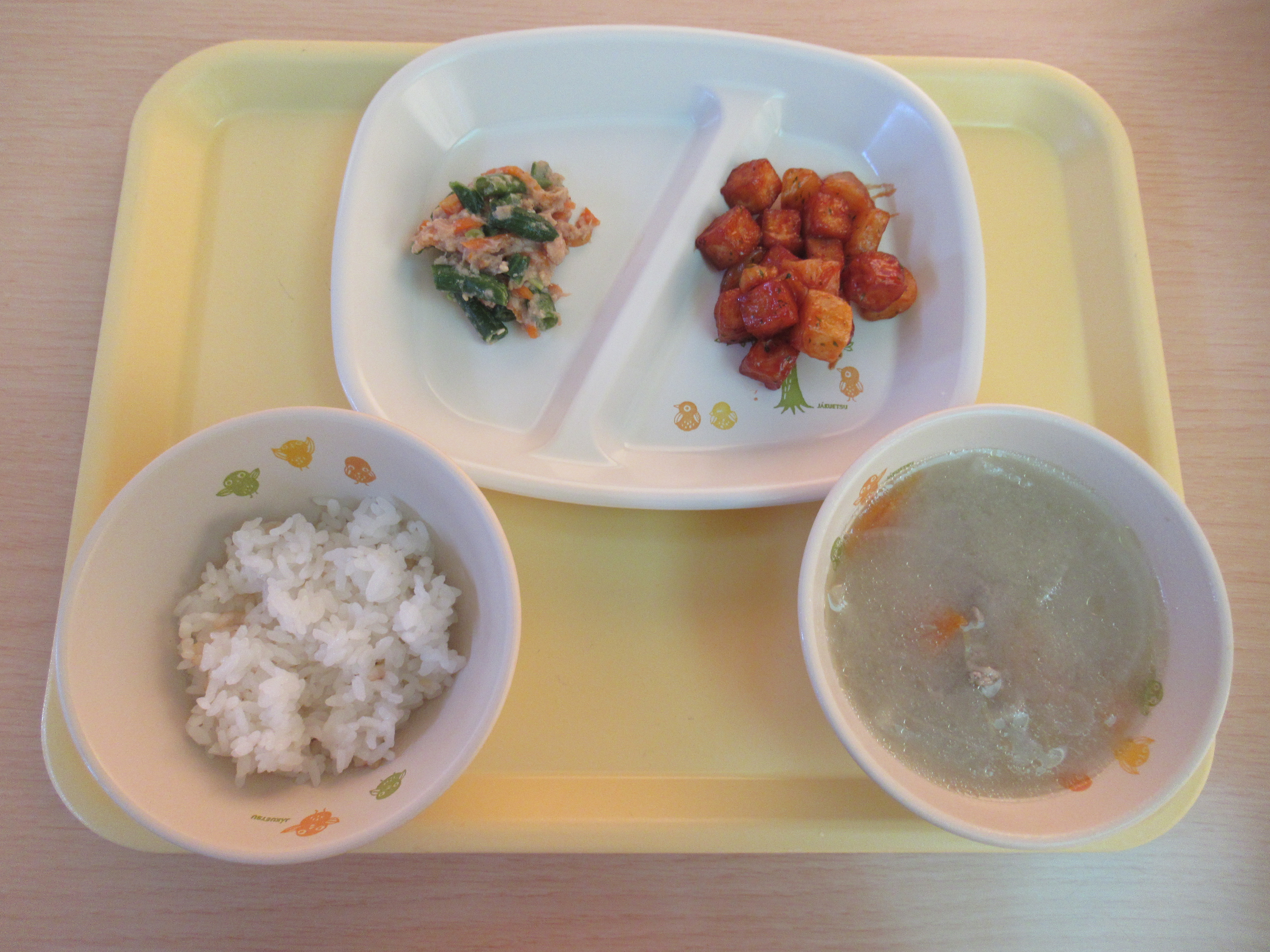 今日の給食献立