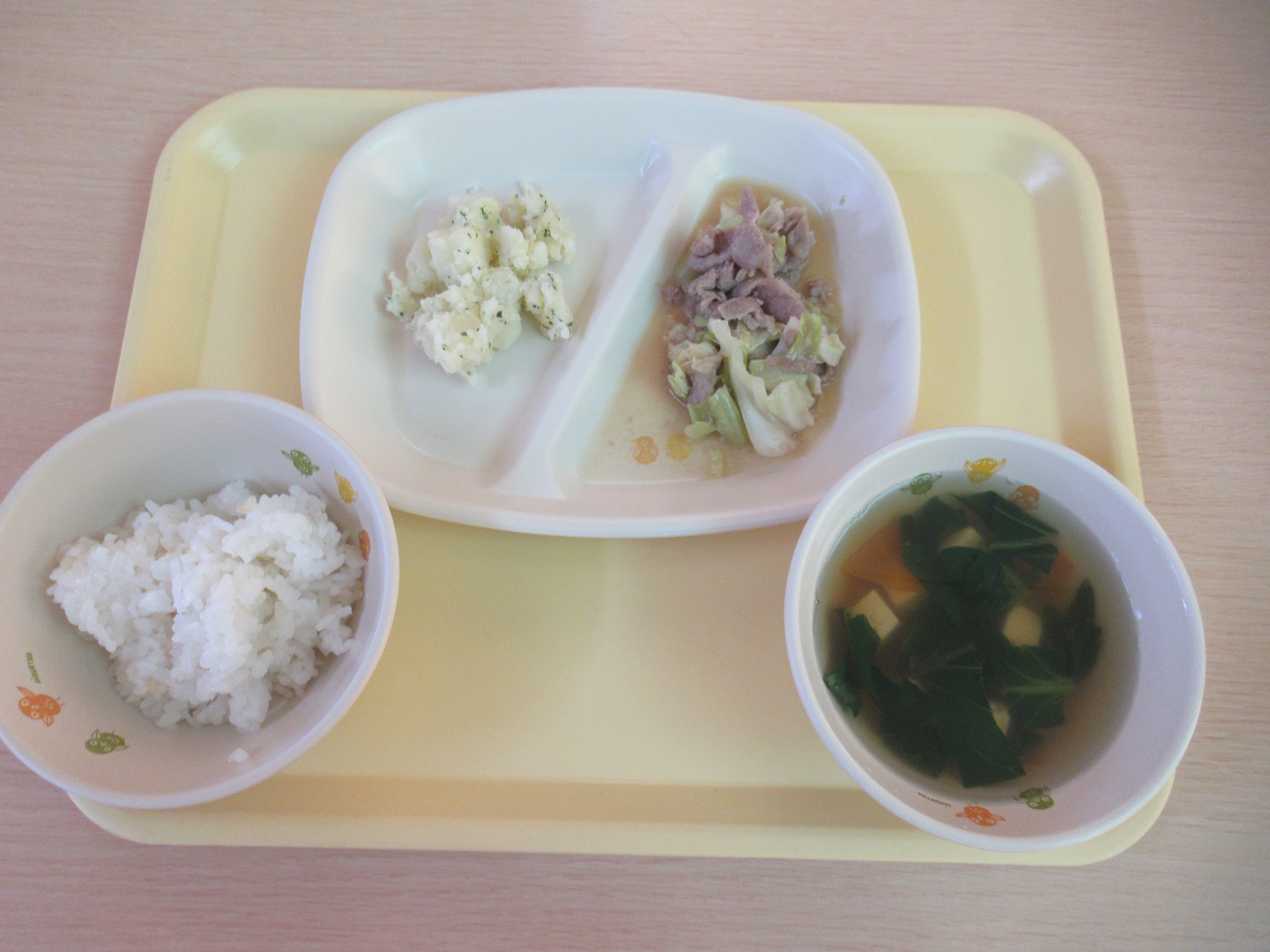 今日の給食献立