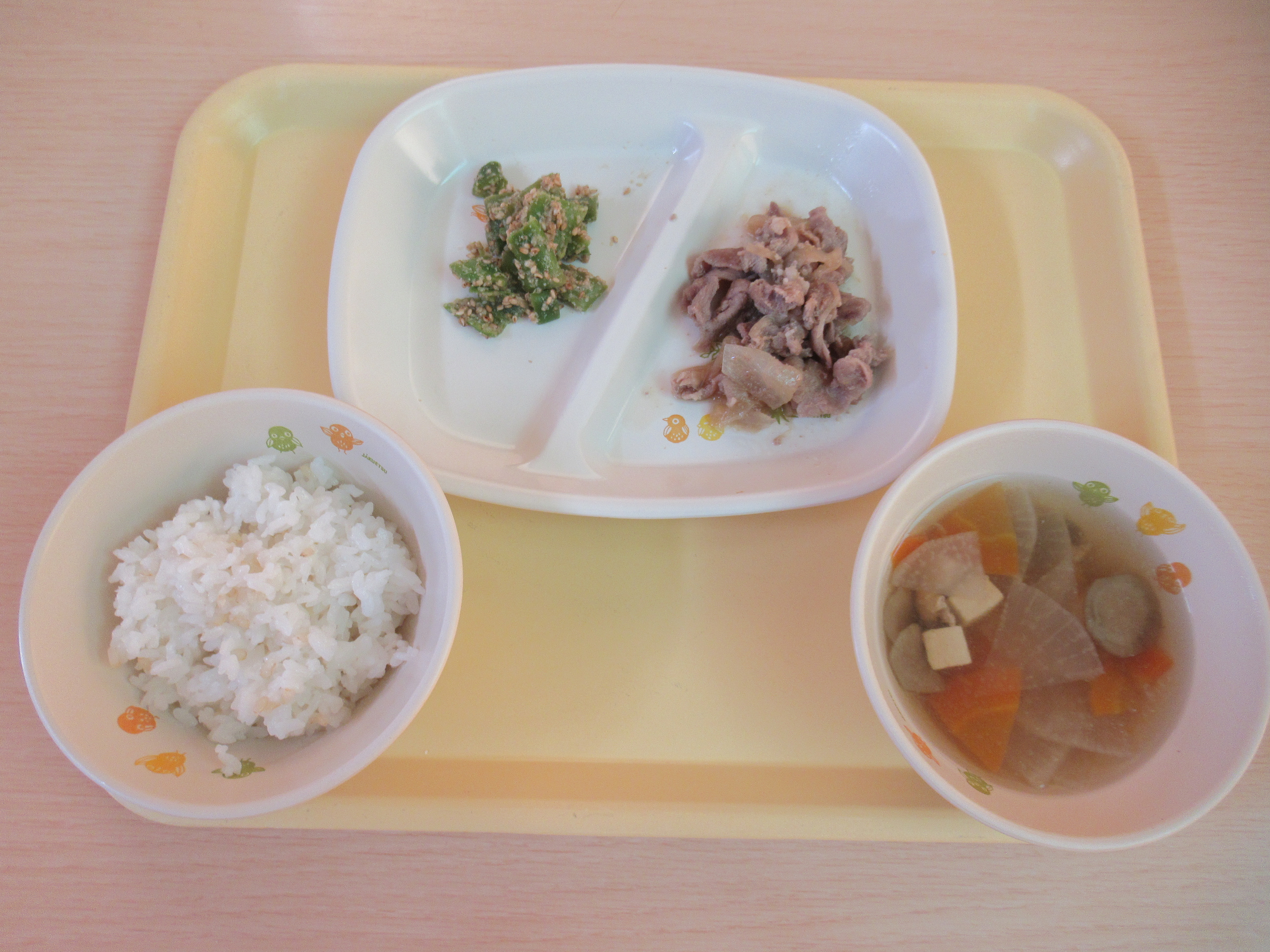 今日の給食献立