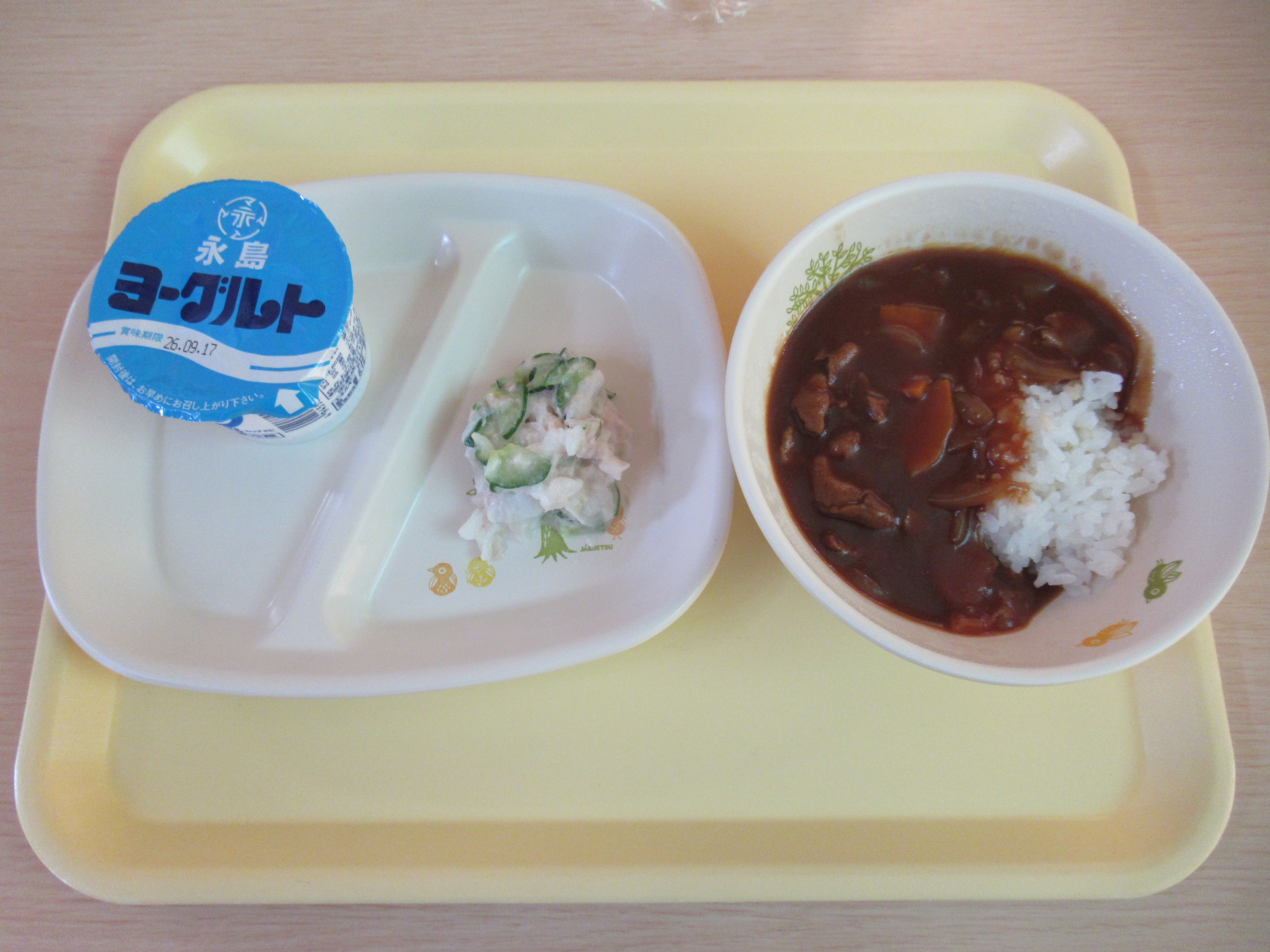 今日の給食献立